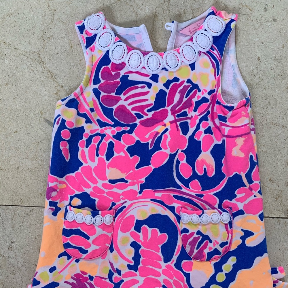 Lilly Pulitzer Catch and Release shift dress 12-18